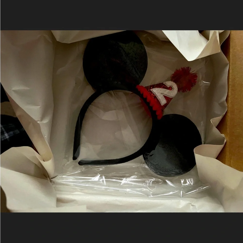2nd Birthday Mickey Mouse Ears - Picture 2 of 5